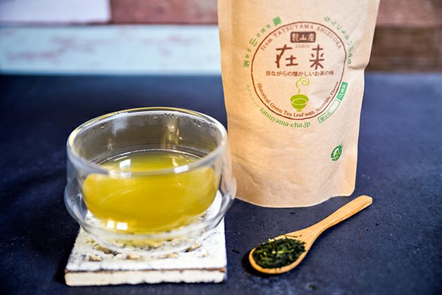 完全無農薬の緑茶【山のお茶】（静岡産）｜在来【2個セット】