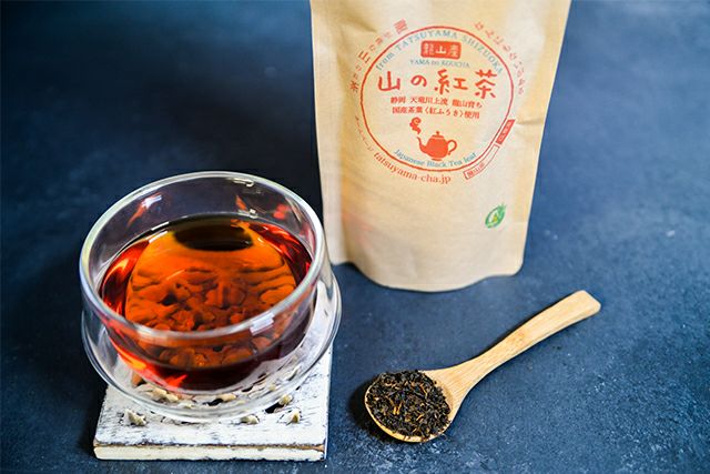 完全無農薬の紅茶【山のお茶】（静岡産）｜山の紅茶【3個セット】